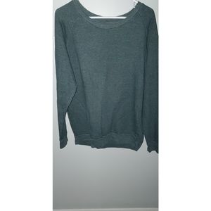 Green sweatshirt